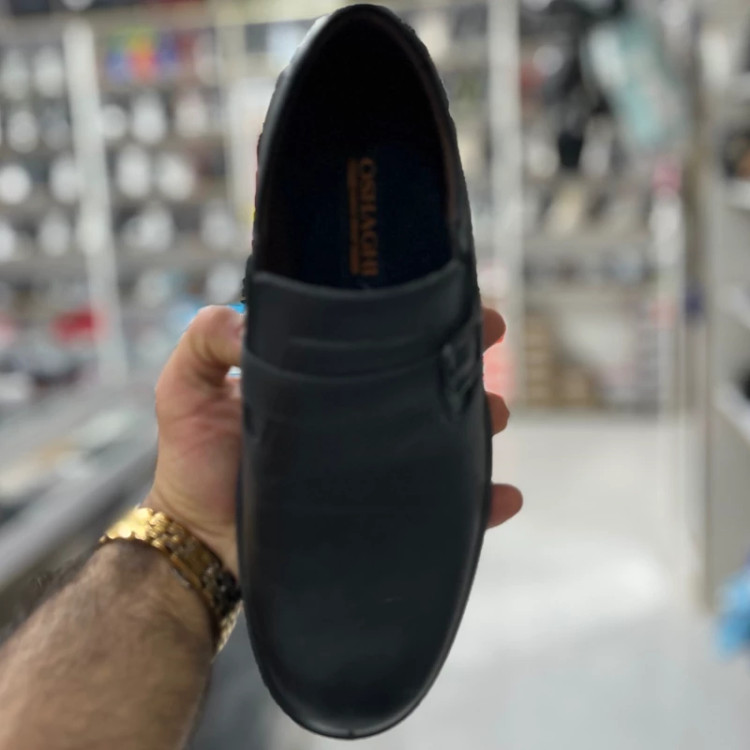 کفش مردانه زیره پیو تزریق چرم صنعتی 40-44
